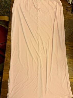 Lucy in the Sky Soft Blush Maxi Skirt